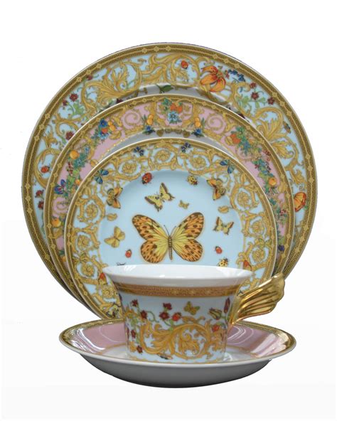 versace dinnerware replica|versace butterfly garden dinnerware.